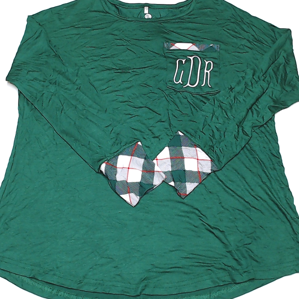 BLOOPER CLOTHING: Monogrammed Pajama Shirt