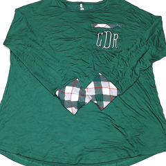 BLOOPER CLOTHING: Monogrammed Pajama Shirt
