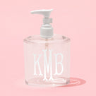 Personalized Soap Dispenser | Clear