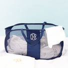 Monogrammed Pop Up Hamper | Navy