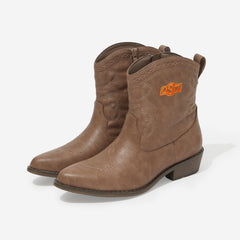 Oklahoma State Cowboy Boots in Brown