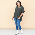 Monogrammed Waffle Shirt | Charcoal