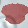 BLOOPER KIDS: Monogrammed Kids Waffle Shirt