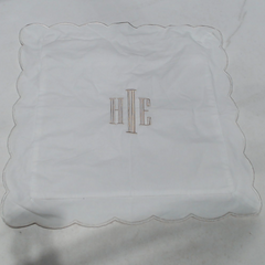 BLOOPER ACCESSORY: Monogrammed Pillow Sham