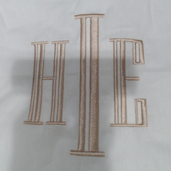 BLOOPER ACCESSORY: Monogrammed Pillow Sham