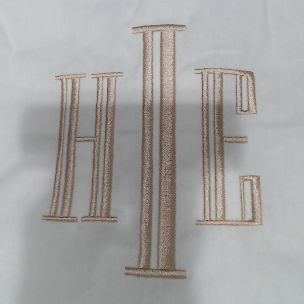 BLOOPER ACCESSORY: Monogrammed Pillow Sham
