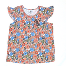 BLOOPER CLOTHING: Monogrammed Ruffle Top