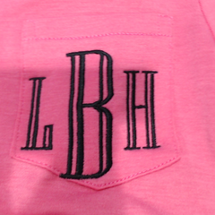 BLOOPER KIDS: Monogrammed Kids T-Shirt Dress