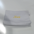 BLOOPER BAG: Monogrammed Terry Toiletry Bag