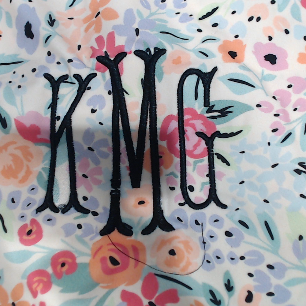 BLOOPER SWIM: Monogrammed Sarong