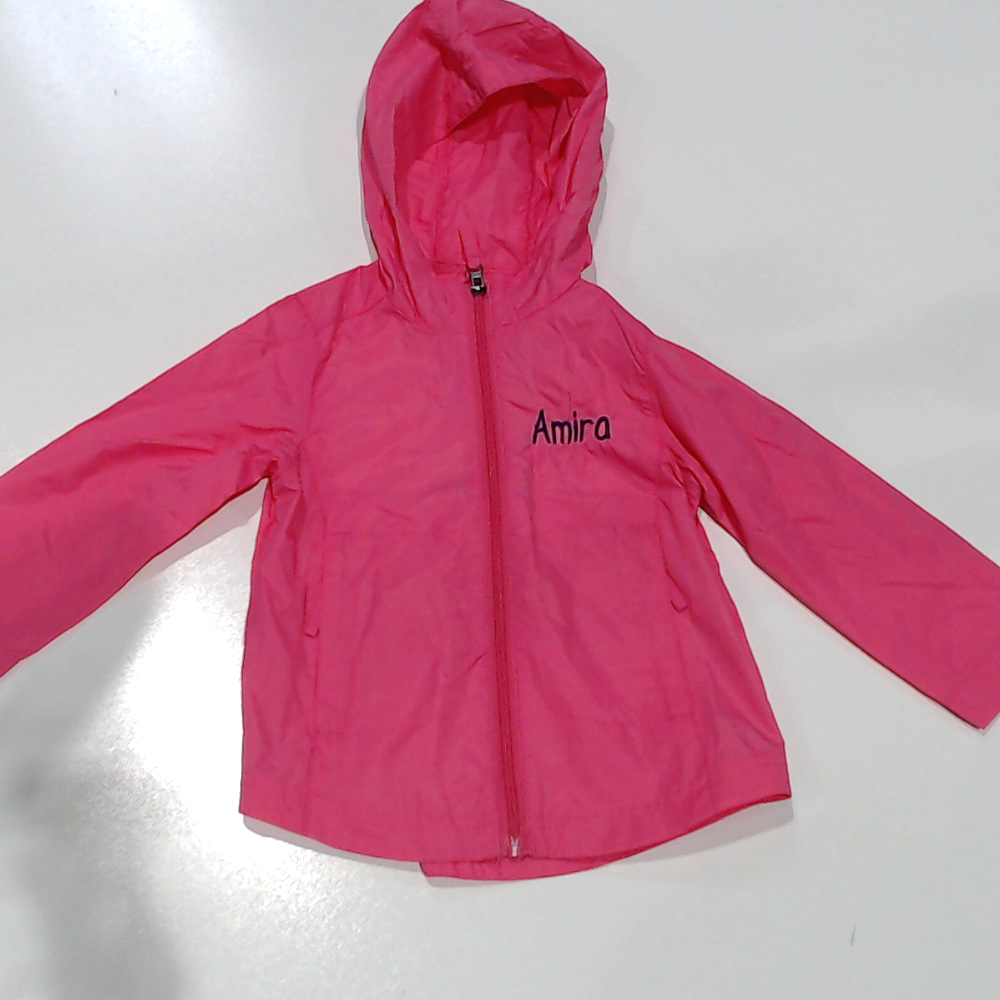 BLOOPER KIDS: Monogrammed Kids Lightweight Rain Jacket