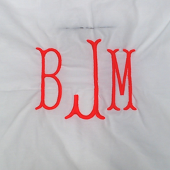 BLOOPER ACCESSORY: Monogrammed Pillow Sham