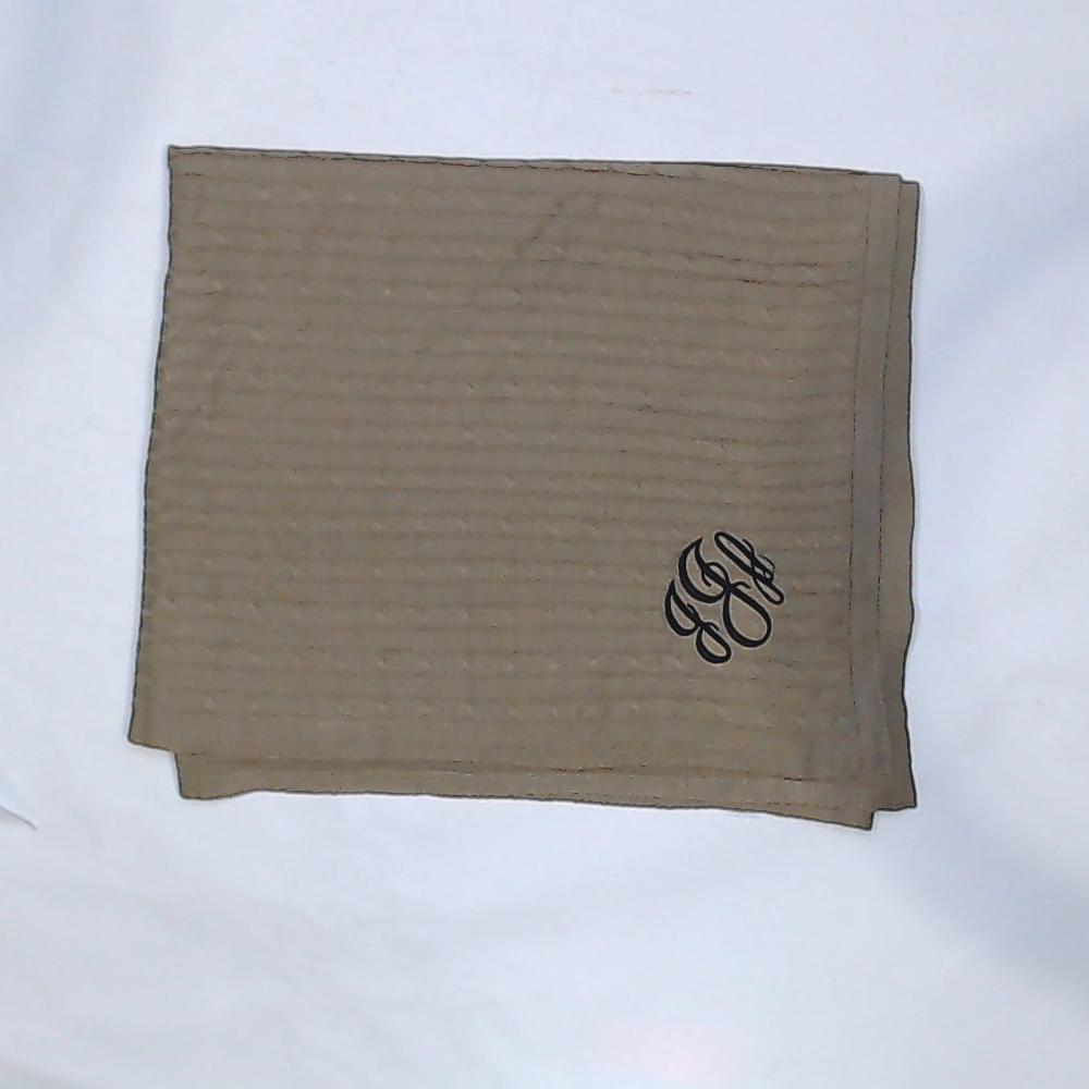 BLOOPER CLOTHING: Monogrammed Poncho