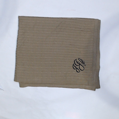 BLOOPER CLOTHING: Monogrammed Poncho