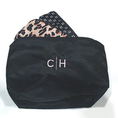 BLOOPER BAG: Monogrammed Packable Cosmetic Bags