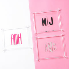 trio acrylic catchall tray - updated (no feet)