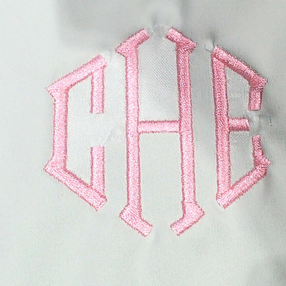 BLOOPER KIDS: Monogrammed Girls Scallop Dress