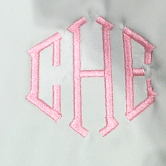 BLOOPER KIDS: Monogrammed Girls Scallop Dress
