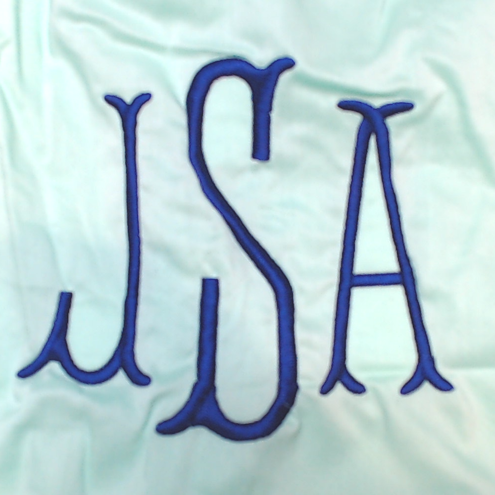 BLOOPER CLOTHING: Monogrammed Fishing Shirt