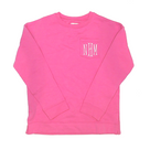 BLOOPER KIDS: Monogrammed Kids Crewneck Sweatshirt