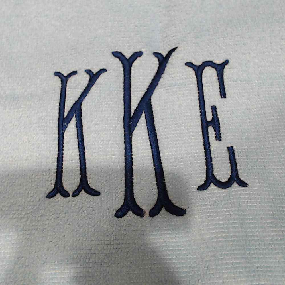 BLOOPER SWIM: Monogrammed Beach Towel