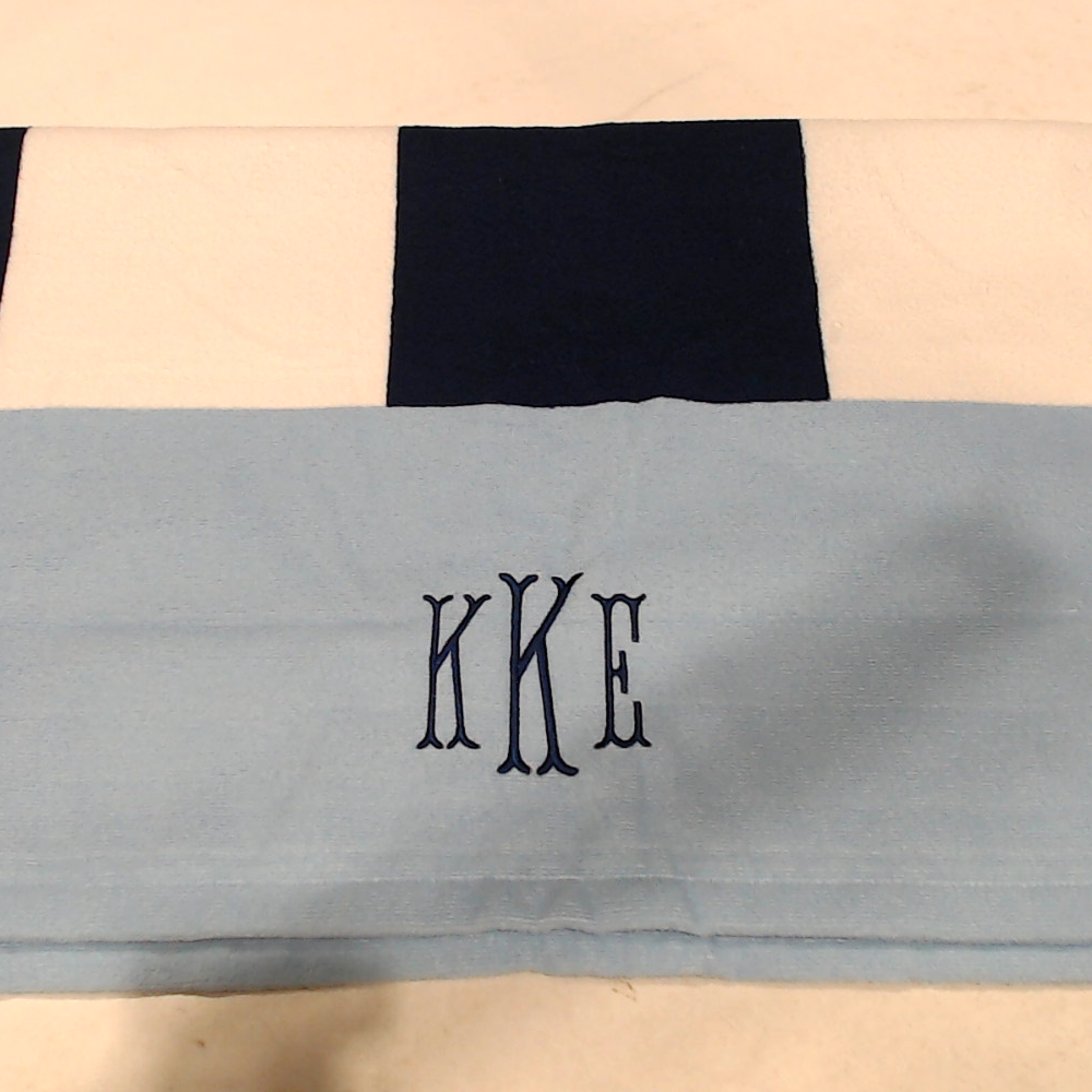 BLOOPER SWIM: Monogrammed Beach Towel