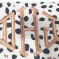 BLOOPER ACCESSORY: Monogrammed Keychain Wallet
