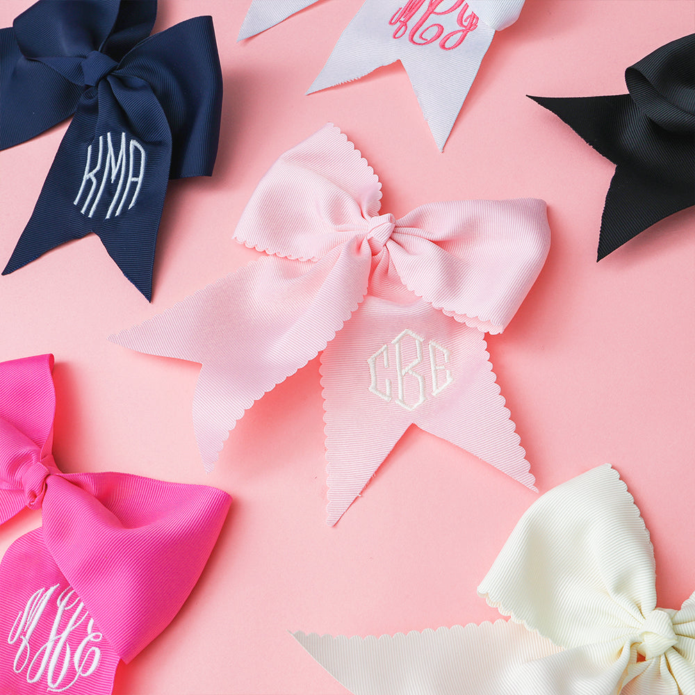 group shot of girls hair bows