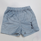 BLOOPER KIDS: Monogrammed Boys Swim Trunks
