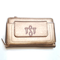 BLOOPER ACCESSORY: Monogrammed Phone Wallet Wristlet