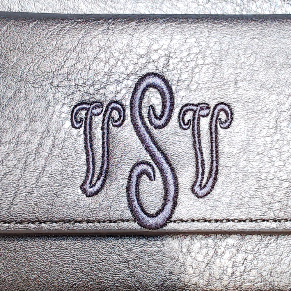 BLOOPER ACCESSORY: Monogrammed Phone Wallet Wristlet