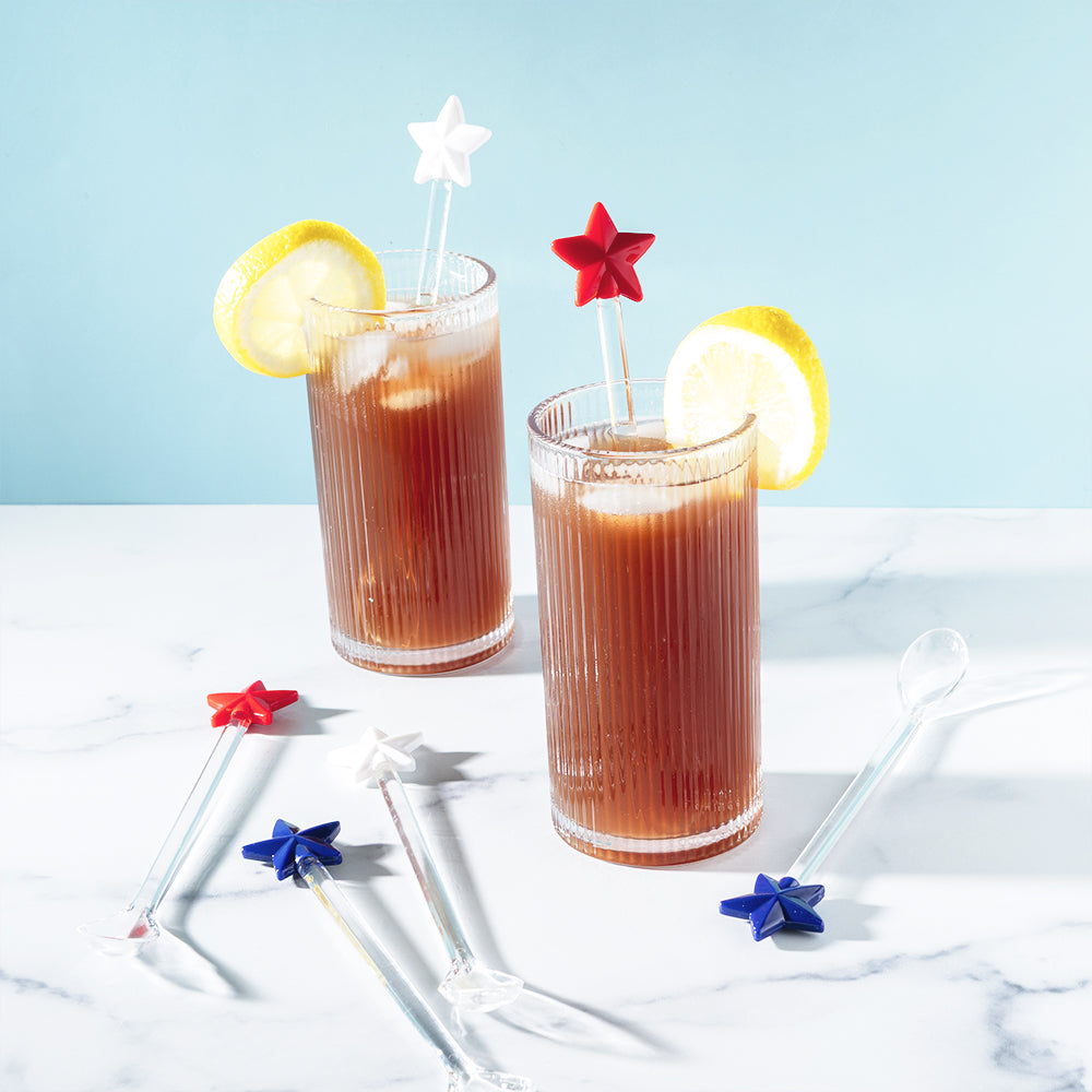 America star spoons with sweet tea