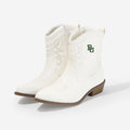 Baylor Bears Cowboy Boots in White