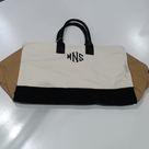 BLOOPER BAG: Monogrammed Upscale Weekender