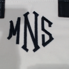 BLOOPER BAG: Monogrammed Upscale Weekender