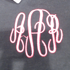BLOOPER CLOTHING: Monogrammed Colorblock Sweatshirt