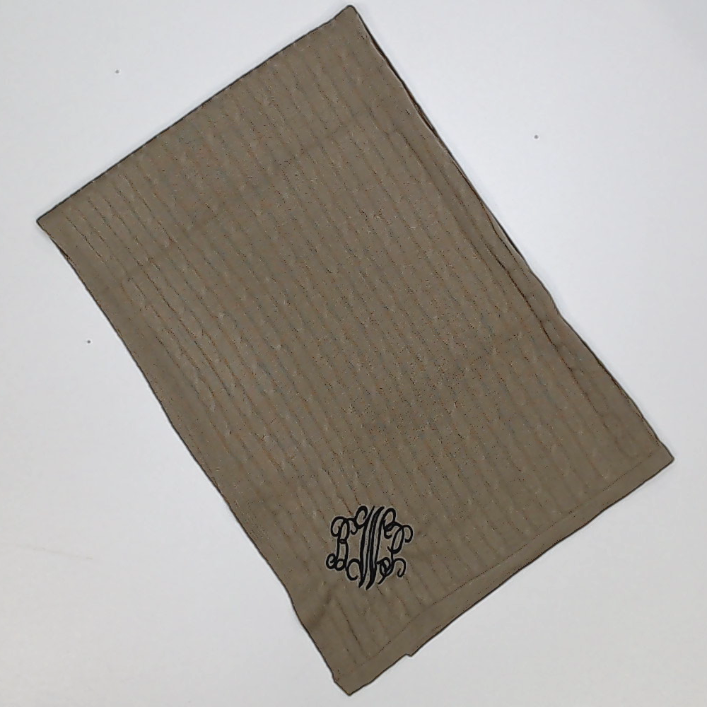 BLOOPER CLOTHING: Monogrammed Poncho