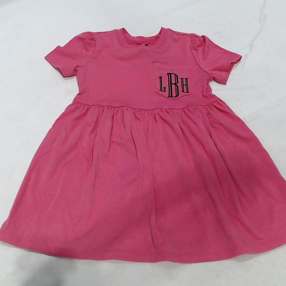 BLOOPER KIDS: Monogrammed Kids T-Shirt Dress