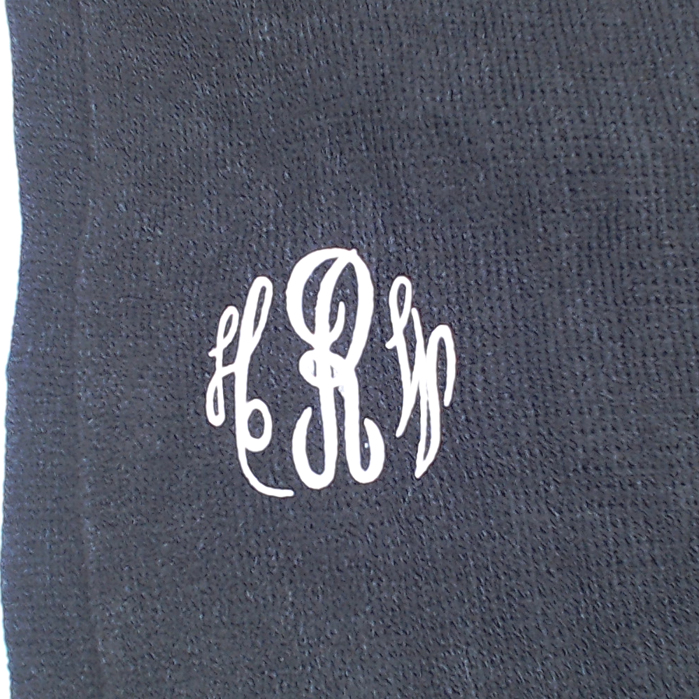 BLOOPER CLOTHING: Monogrammed Poncho Cardigan
