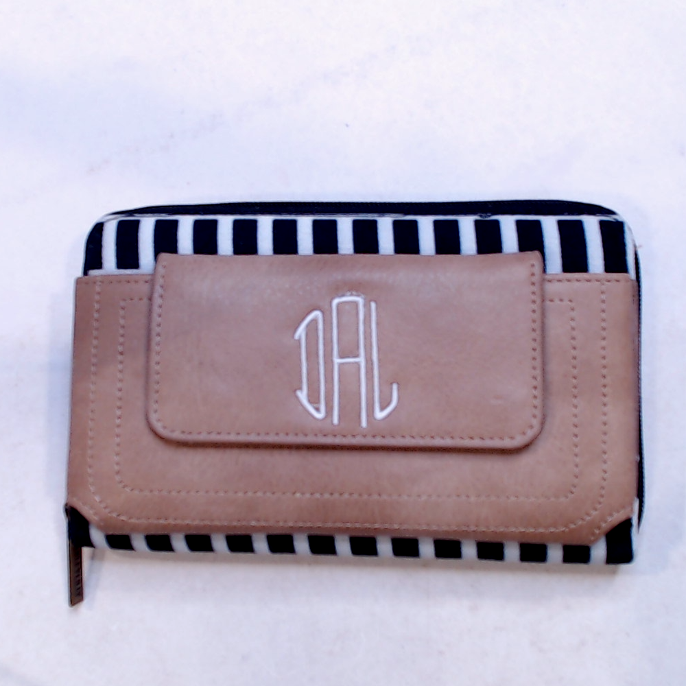 BLOOPER ACCESSORY: Monogrammed Phone Wallet Wristlet