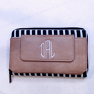 BLOOPER ACCESSORY: Monogrammed Phone Wallet Wristlet
