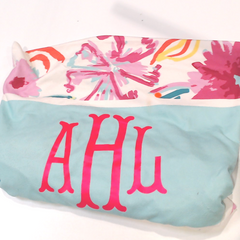 BLOOPER SWIM: Monogrammed Chair Cover