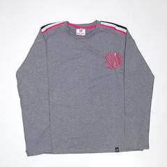 BLOOPER CLOTHING: Monogrammed Striped Sleeve Shirt