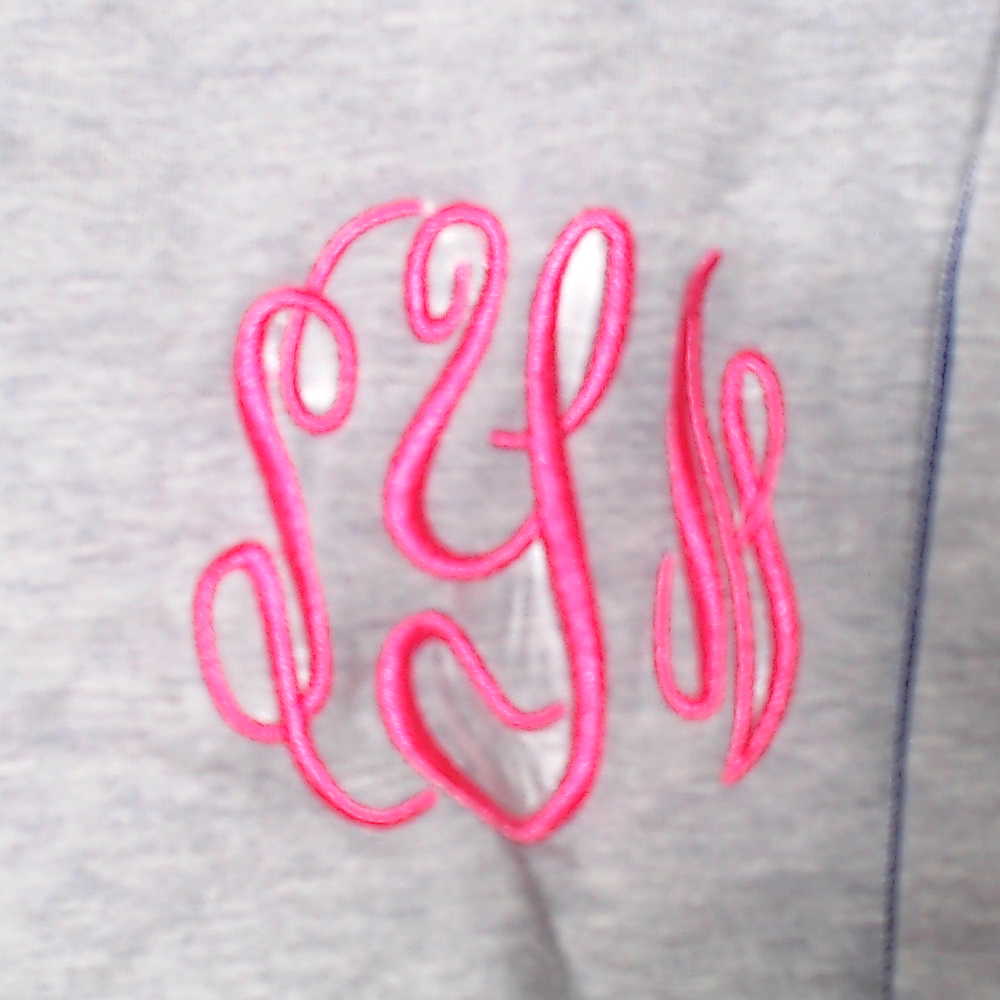 BLOOPER CLOTHING: Monogrammed Striped Sleeve Shirt
