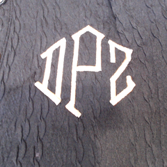 BLOOPER CLOTHING: Monogrammed Cable Knit Pullover