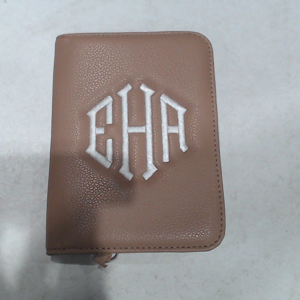 BLOOPER ACCESSORY: Monogrammed Passport Holder