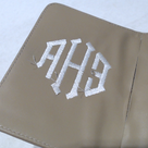 BLOOPER ACCESSORY: Monogrammed Passport Holder