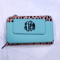 BLOOPER ACCESSORY: Monogrammed Phone Wallet Wristlet