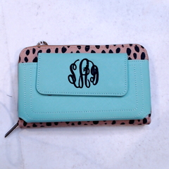 BLOOPER ACCESSORY: Monogrammed Phone Wallet Wristlet