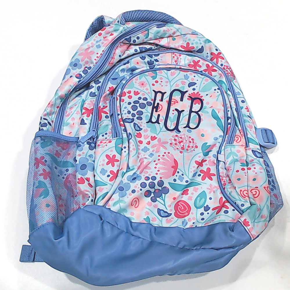 BLOOPER BAG: Monogrammed Backpack